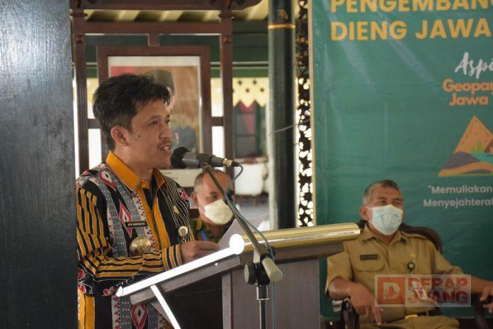 Komitmen Afif Nurhidayat Bangun Dieng Nasional Geopark