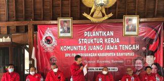 Komunitas Juang Banyumas Gelar Pelantikan Struktur Kerja