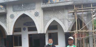 Komunitas Juang Tegal Bantu Pembangunan Masjid Nurul Hidayah