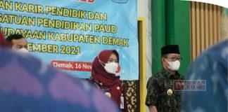 Kuatkan Motivasi, Bupati Demak Harapkan Guru PAUD Berdaya