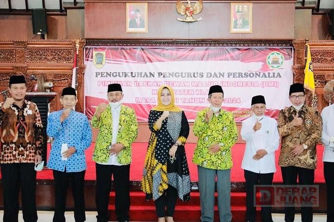 Kukuhan DMI Klaten, Sri Mulyani Wadah Strategis Pelayanan Umat