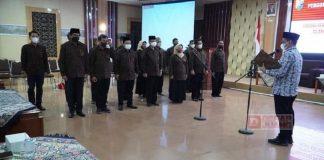 Kukuhkan DHC BPK 45 Kota Pekalongan, Aaf Harap Tumbuhkan Jiwa Nasionalisme