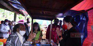 Mampir Angkringan di Yogya, Puan Borong ‘Sego Kucing’