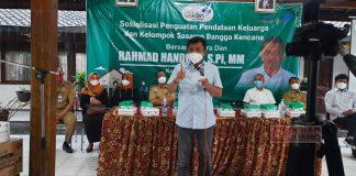Melalui Sosialisasi, Rahmad Handoyo Bersilaturahmi Bersama Warga Tawangsari