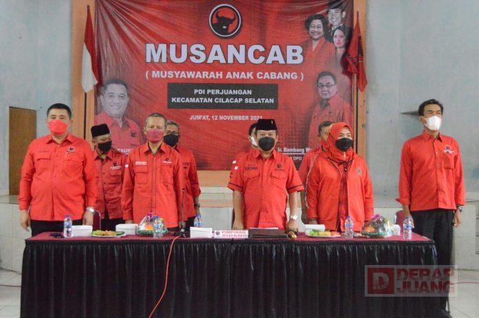 Musancab Perdana DPC PDI Perjuangan Cilacap, Taufik Regenerasi Itu Harus