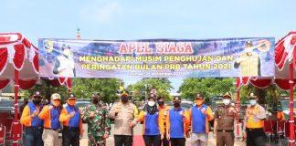 Musim Penghujan, Duet Kader Banteng Demak Gelar Apel Lintas Sektor