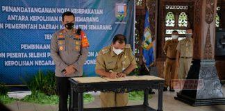Ngesti Nugraha Tanda Tangani Nota Kesepahaman Polres-Pemda