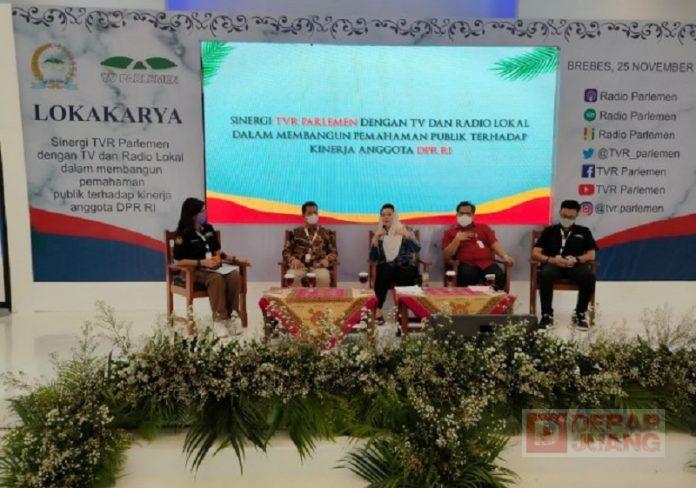 Paramitha Dukung Kolaborasi TVR Parlemen dengan TV dan Radio Lokal