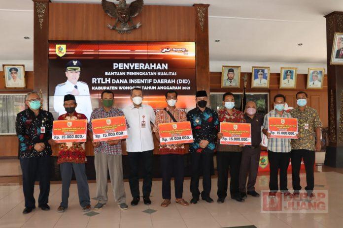Penuhi Target, Mas Jekek Komitmen Rampungkan 43 Ribu RTLH di Wonogiri
