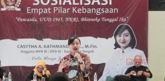 Perkuat Nasionalisme, Casytha Jabarkan Empat Pilar Kebangsaan