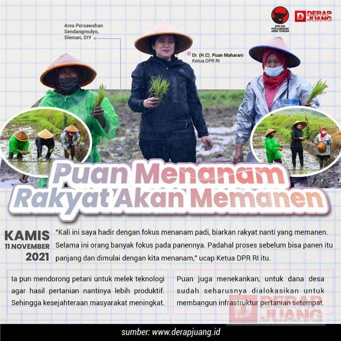 Puan Menanam Rakyat Akan Memanen