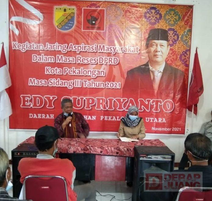 Reses, Edy Supriyanto Tampung Aspirasi Masyarakat Pekalongan Utara
