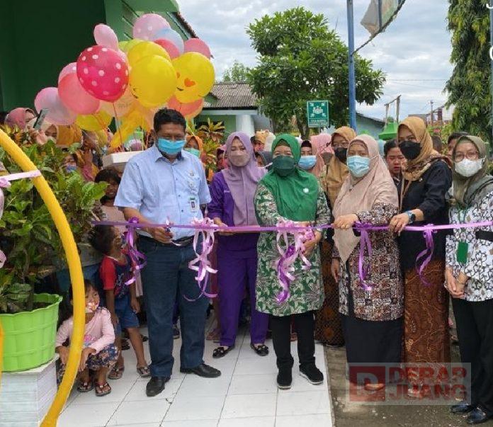 Resmikan Permainan Motorik Anak, Nuryani Jelaskan Manfaatnya