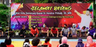 Resmikan Taman Hasil Swadaya, Hendi: Partisipasi Itu Penting