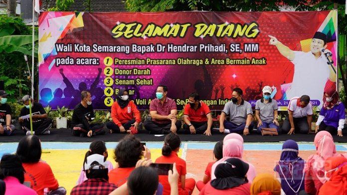 Resmikan Taman Hasil Swadaya, Hendi Kembali Singgung Pentingnya Partisipasi Warga (2)