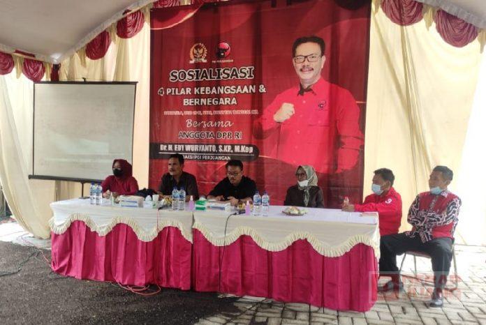 Sosialisasi 4 Pilar, Edi Wuryanto Jelaskan Pancasila, NKRI, UUD 45, dan Bhinneka Tunggal Ika (2)