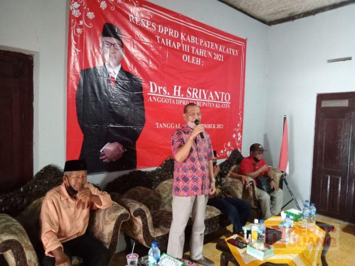 Sriyanto Gelar Reses Tahap III Di Desa Soropaten, Karanganom