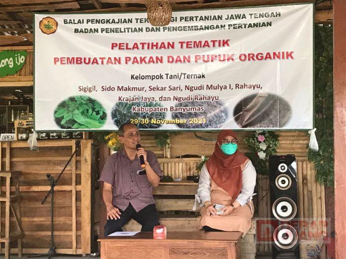 Sunarna Gelar Pelatihan Pembuatan Pakan Ternak dan Pupuk Organik