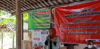 Temui Konstituen, Mbak Lusi Akan Perjuangkan Semua Aspirasi