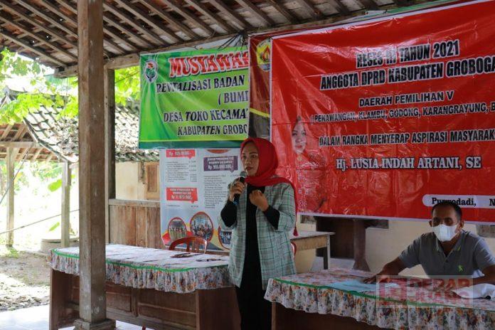 Temui Konstituen, Mbak Lusi Akan Perjuangkan Semua Aspirasi