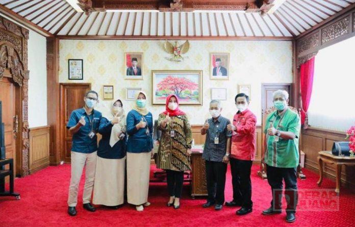 Terima Audiensi PT. PLN dan BPJS Kesehatan Cabang Klaten, Sri Mulyani Semoga Bisa Membantu Permasalahan Masyarakat