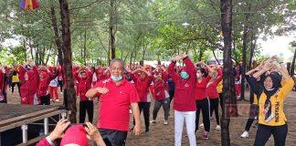 Tingkatkan Imun di Masa Pandemi, Edi Supriyanto Gelar Senam Sehat