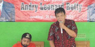 Turun Gunung, Andry Leonard Rotty Serap Aspirasi Warga Desa Jeruklegi Wetan