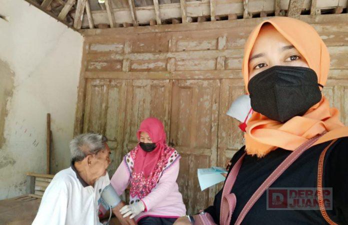 Vaksinasi Desa Joho Sudah Mencapai 97,44%, Dewi Anggreani Tetap Patuhi Prokes