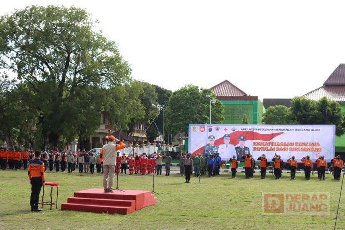 Wonogiri Masuk Wilayah Zona Merah Bencana, Mas Jekek Gelar Apel Kesiapsiagaan
