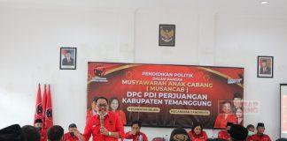 Akhir Rangkaian Giat Musancab Partai Di Temanggung