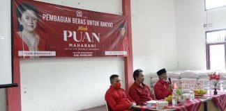 Aksi Peduli, Mbak Puan Bagi 4,5 Ton Beras Di Magelang