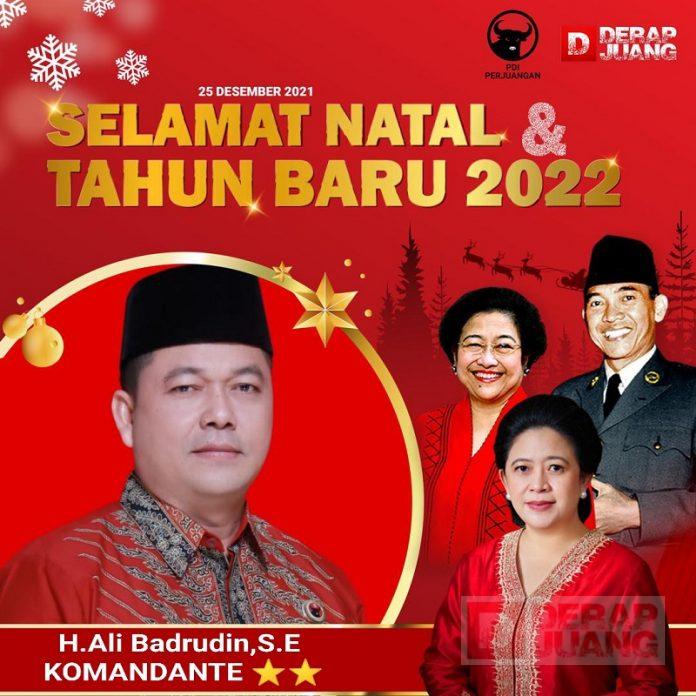 Ali Badrudin; Natal dan Tahun Baru, Momentum Terus Tebar Kebaikan