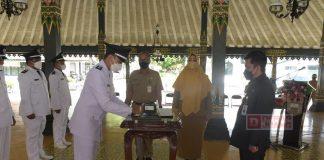 Bupati Wonosobo Lantik Kades PAW Terpilih