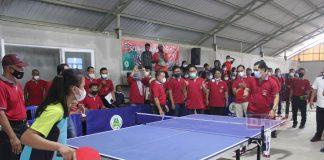 Cari Bibit Unggul, Marsono Selenggarakan Lomba Tenis Meja