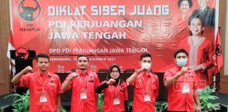 Diklat Siber Juang, Kader Muda Rembang Nampak Serempak dan Antusias