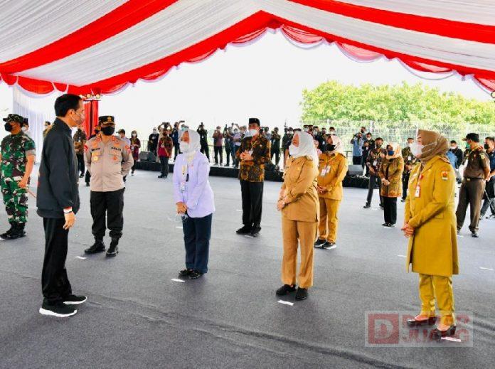 Duet Kader Banteng Grobogan-Blora Terima Kunjungan Presiden Joko Widodo (2)