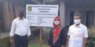 Endrianingsih Yunita Tinjau Jalan Usaha Tani Desa Bawang