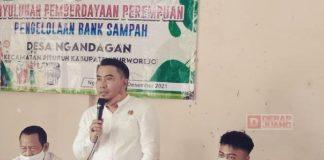 Endro Sadewo Hadiri Pengelolaan Bank Sampah