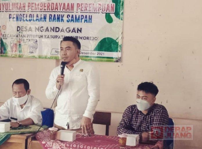 Endro Sadewo Hadiri Pengelolaan Bank Sampah