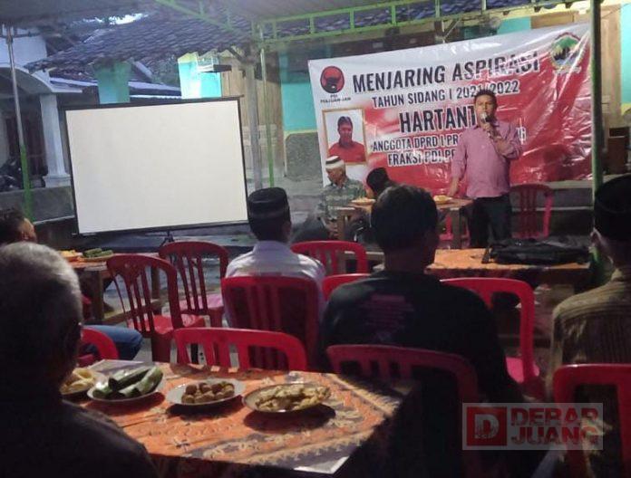 Gelar Reses, Hartanto Ingatkan Prokes Jelang Libur Nataru