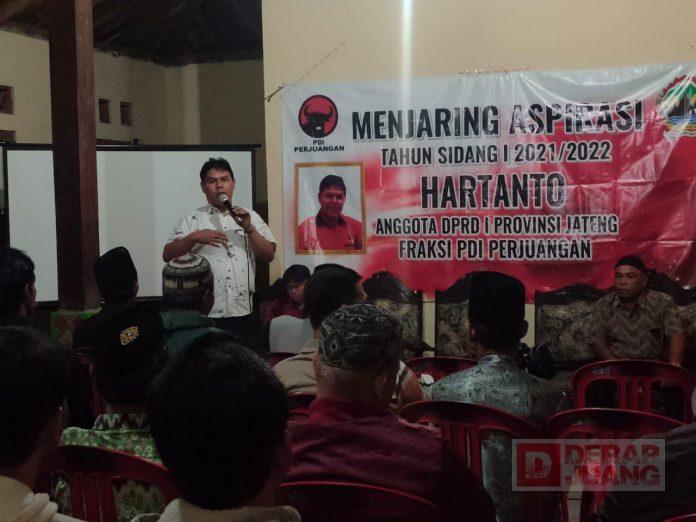 Gelar Reses, Hartanto Terima Aduan Infrastruktur dan Pemulihan Ekonomi Dampak Pandemi Covid-19