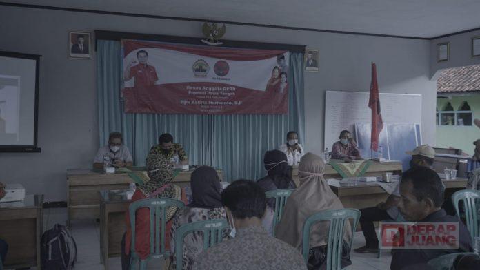 Gelar Reses di Maos, Asfirla Serap Aspirasi Petani