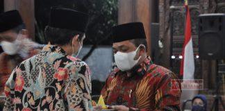 HUT Kota Ungaran, Bupati Ngesti Himbau Penanggulangan Covid