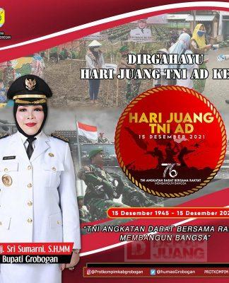 Hari Juang TNI AD, Harapan Besar Bupati Grobogan