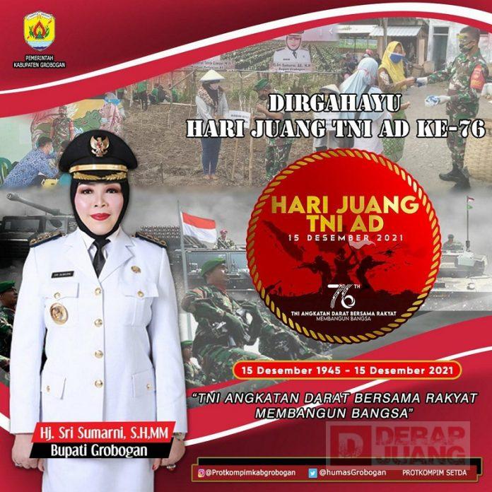 Hari Juang TNI AD, Harapan Besar Bupati Grobogan