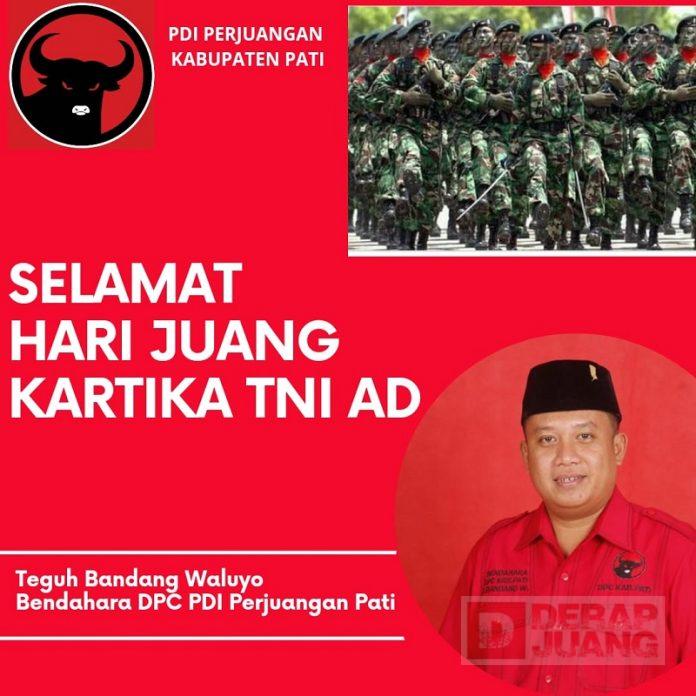Hari Juang TNI AD, Teguh; Terus Hadirkan Pengabdian Sejati