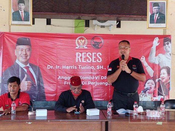 Harris Turino Lakukan Silaturahmi Bersama Kader PDI Perjuangan Tegal