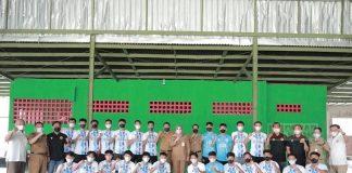 Jelang Piala Soeratin U-17, Sri Mulyani Berikan Motivasi