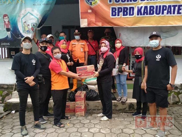 Kepedulian Tatiek pada Korban Erupsi Semeru