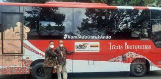 Luncurkan Bus Trans Banyumas, Sadewo: Warga Banyumas Harus Bangga